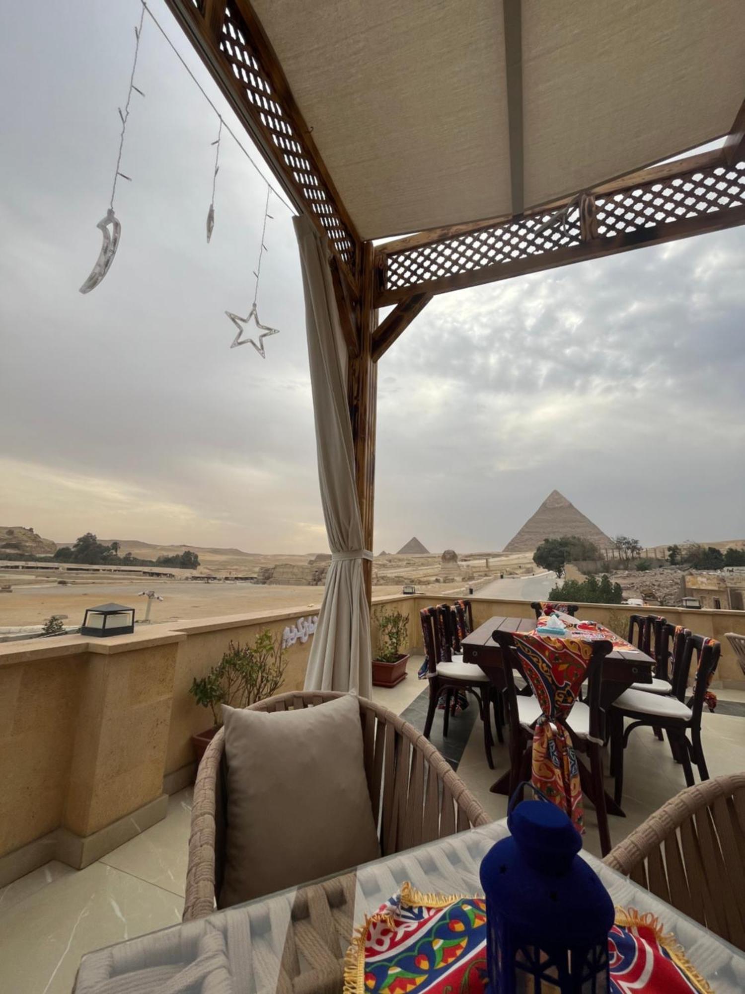 The Gate Hotel Front Pyramids & Sphinx View Kafret el-Gabal 외부 사진