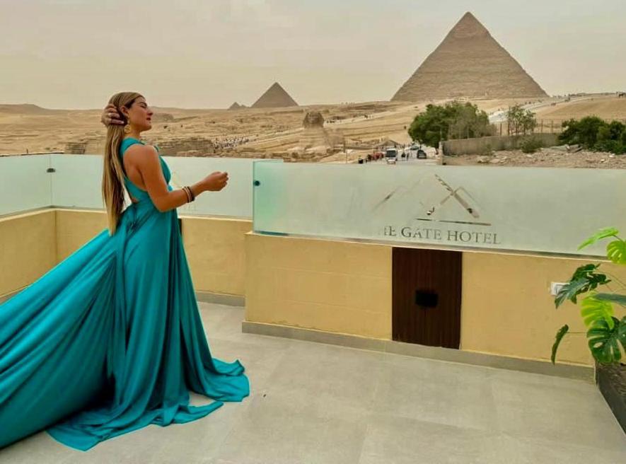 The Gate Hotel Front Pyramids & Sphinx View Kafret el-Gabal 외부 사진