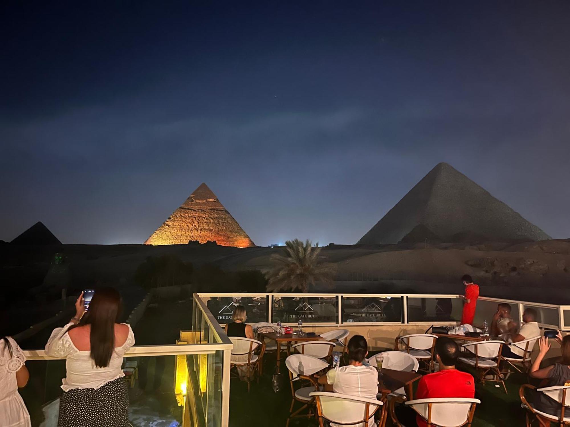 The Gate Hotel Front Pyramids & Sphinx View Kafret el-Gabal 외부 사진