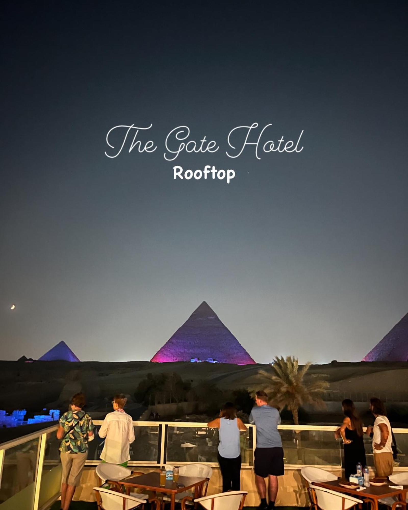 The Gate Hotel Front Pyramids & Sphinx View Kafret el-Gabal 외부 사진