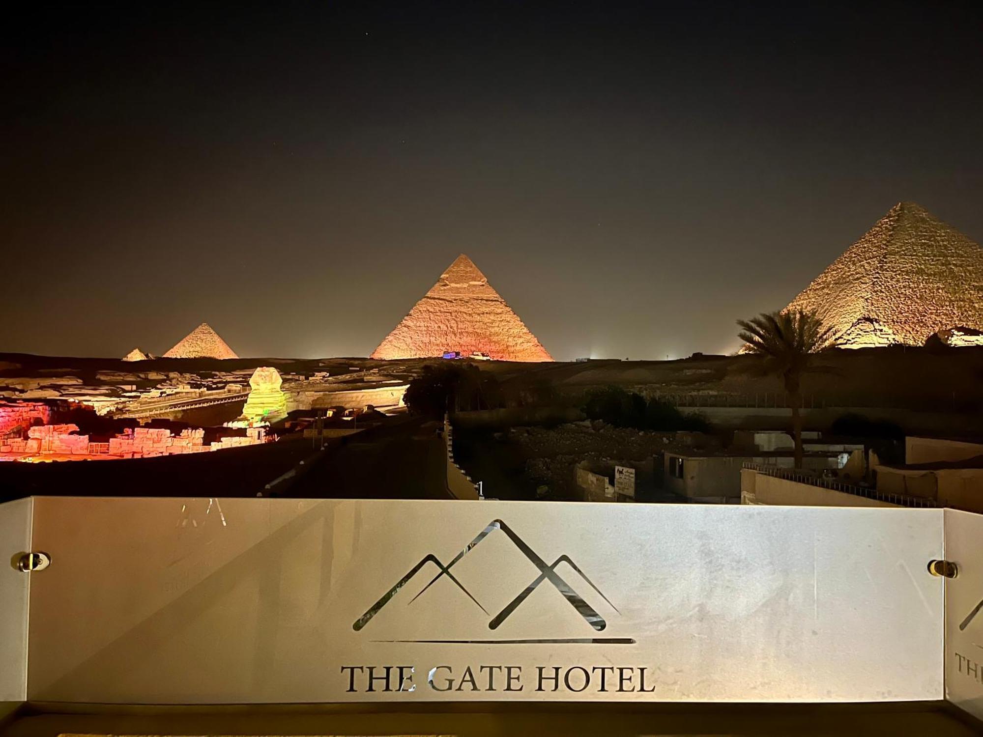 The Gate Hotel Front Pyramids & Sphinx View Kafret el-Gabal 외부 사진