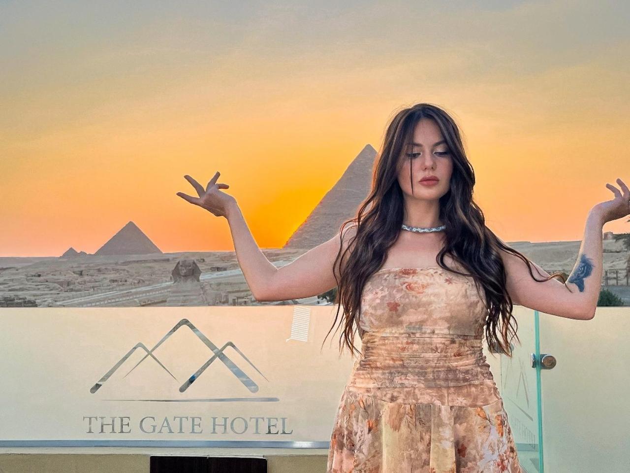 The Gate Hotel Front Pyramids & Sphinx View Kafret el-Gabal 외부 사진