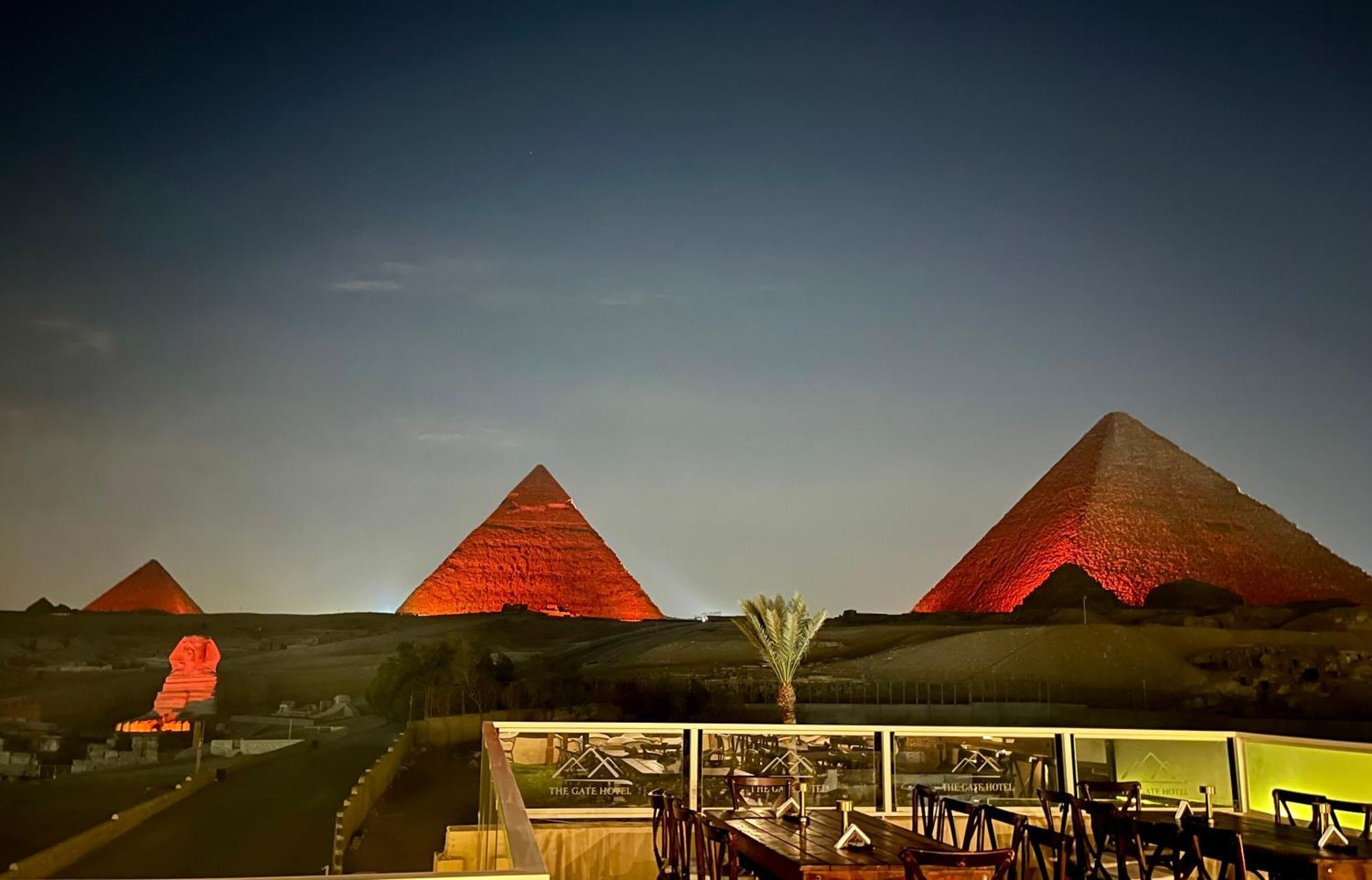 The Gate Hotel Front Pyramids & Sphinx View Kafret el-Gabal 외부 사진